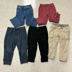 Bundle of toddler pants size 2T